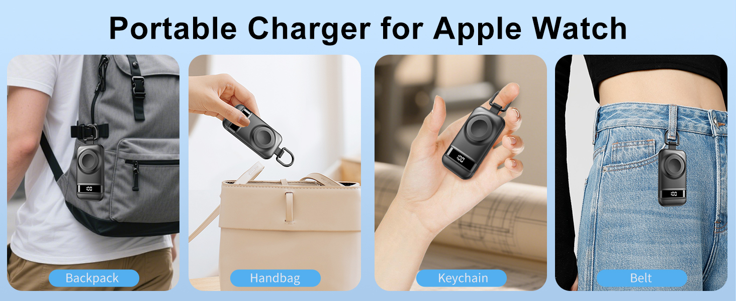 Portable Charger for Apple Watch