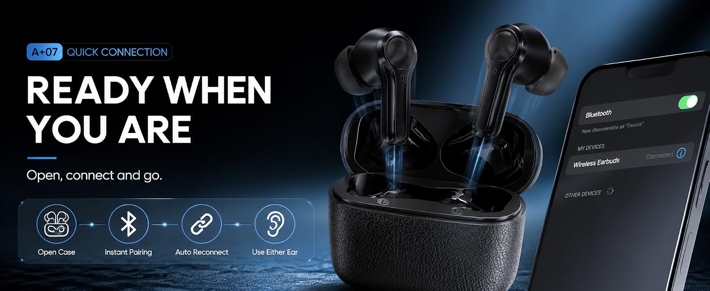 bluetooth earbuds