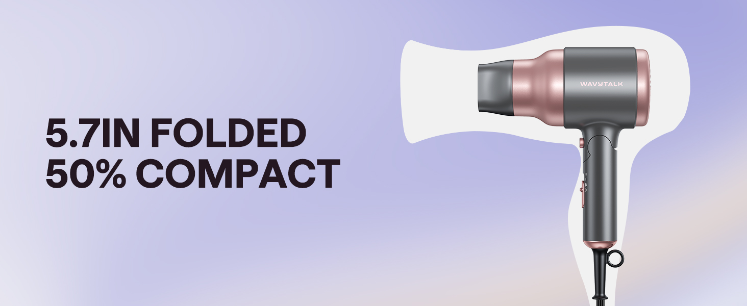 compact hair dryer