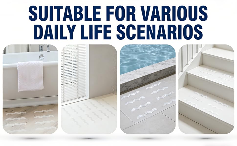 Anti Slip Shower Stickers