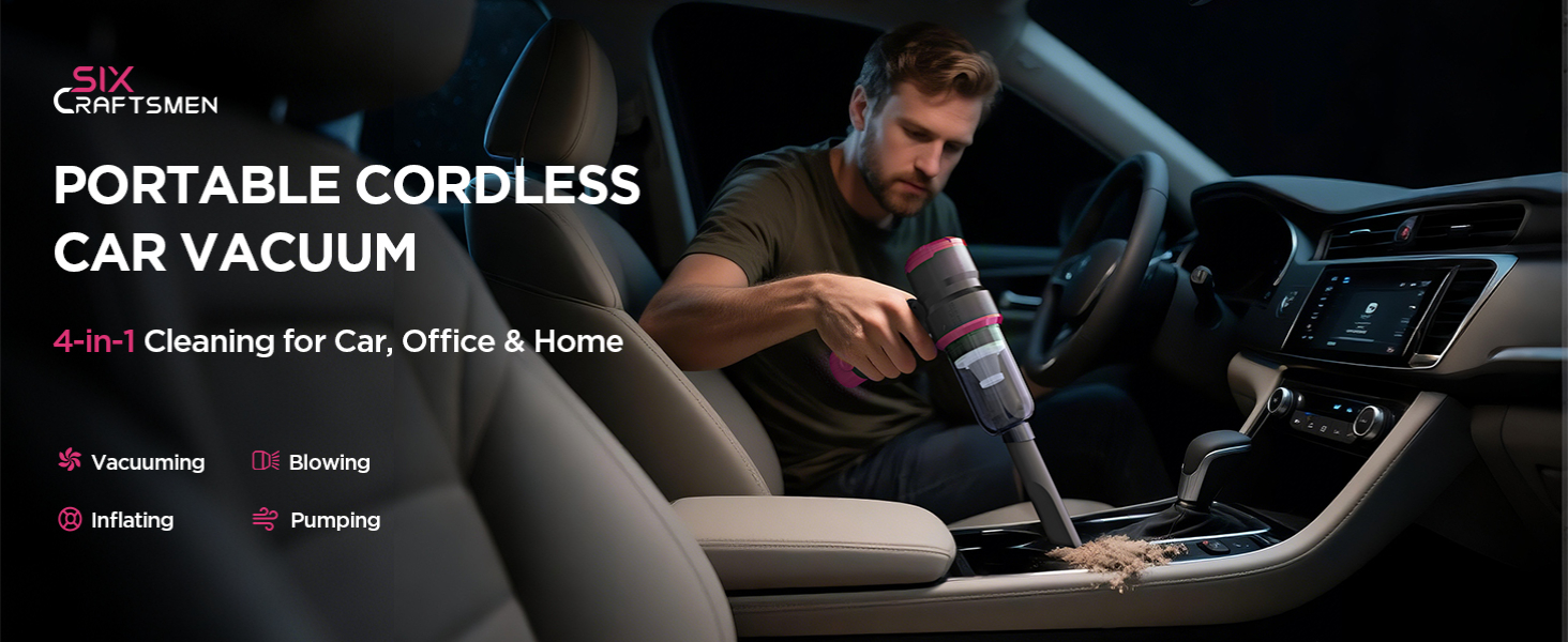 1-car vacuum portable cordless
