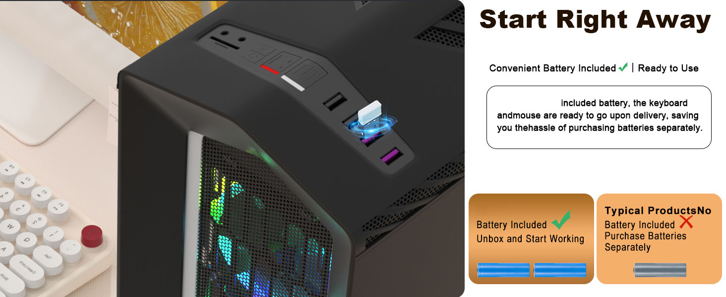 Wireless Keyboard and Mouse