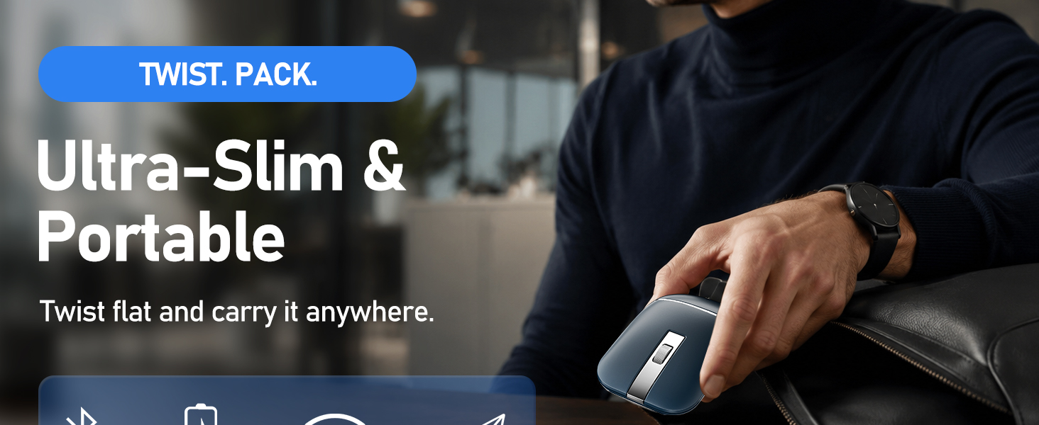 Bluetooth Travel Mouse