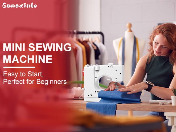 Mini Sewing Machine, Easy to Start and Beginner Friendly