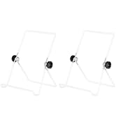 Artliving (2 Pack Adjustable Iron Display Stand Easel Foldable Tablet Stand Holder,Displays Pictu...