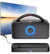 VigorKeeper 5.8 GHz Wireless TV Speakers for Hard of Hearing Seniors, Portable TV Speaker Amplifi...