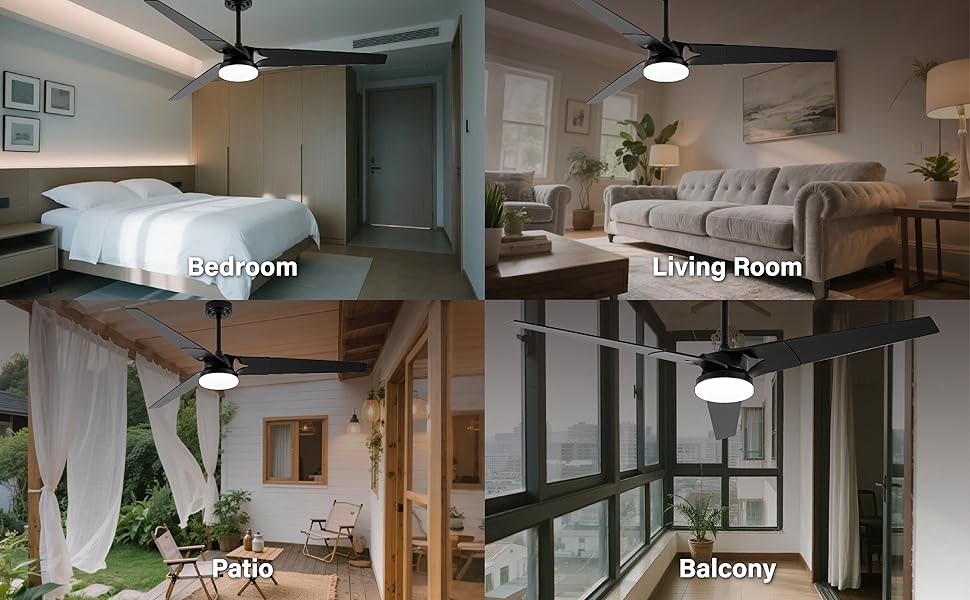 ceiling fan with lights and remote