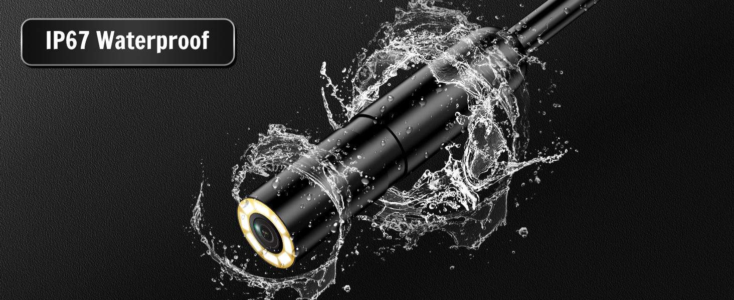 inspection camera with light