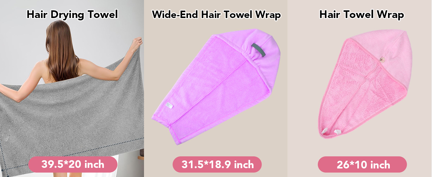 Microfiber Hair Towel