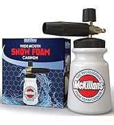 McKillans Car Wash Foam Cannon for Pressure Washer (Wide Mouth) - Foam Cannon Lance Pressure Wash...