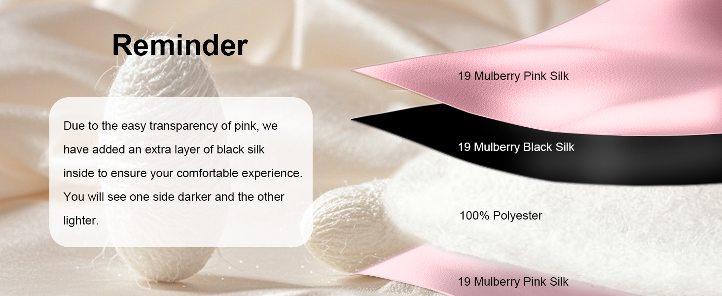 Warm Reminder for Pink Sleep Mask