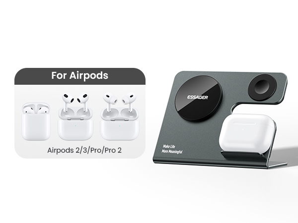 3 in 1 Magnetic Wireless Charging Station