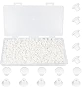 BOPOREAE 500Pcs 3/16 Inch Plastic White Hole Plugs, 5 mm Round Button Shelf Hole Plugs, Cabinet C...