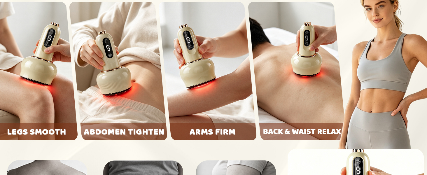 Suitable for different parts of the body