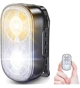 Zewdov 500LM Ultra Bright Mini Clip-on Flashlight Rechargeable, Commercial Emergency Light, 10 Mo...