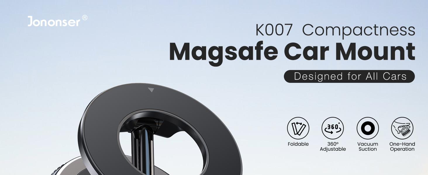 vacuum magnetic phone holder