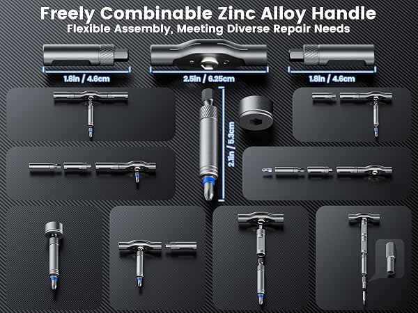 Freely Combinable Zinc Alloy Handle