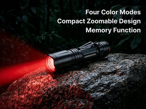 4 color flashlight