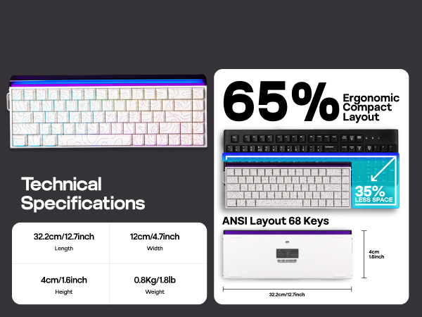 Wired Magnetic Gaming Keyboard