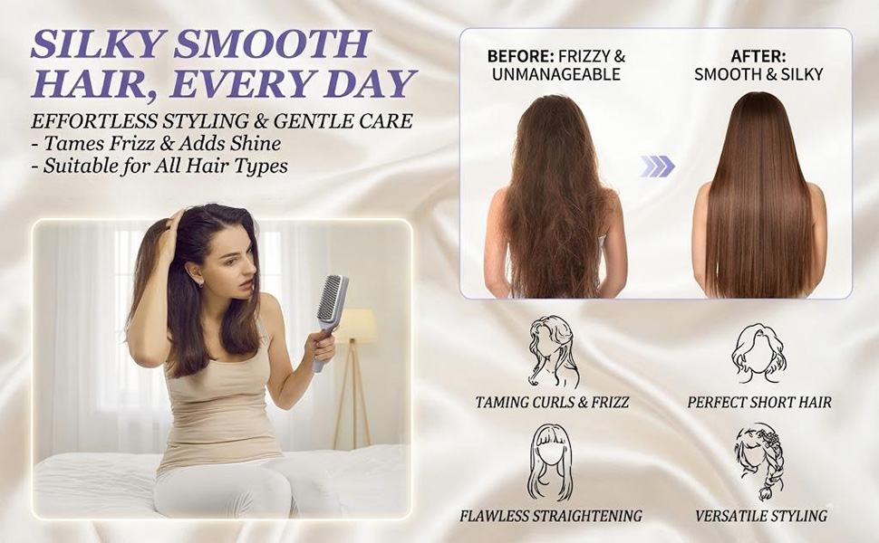 no shampoo hair brush