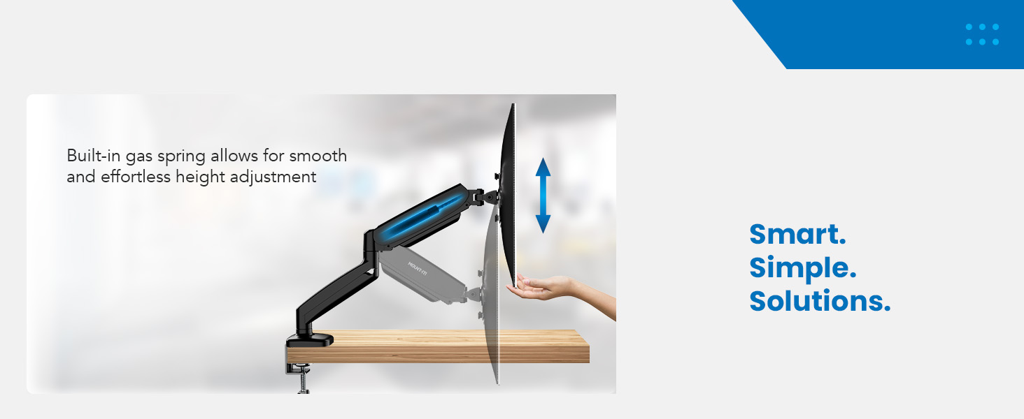 Easy Height Adjustment