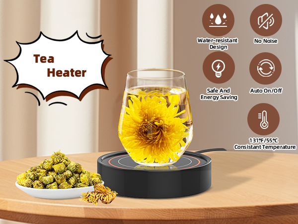 Tea warmer electric tea cup heater