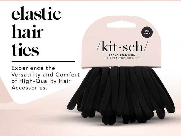 woman girl beuty kit mom little hair tie no crease thin rubber band big no breakage pony tails