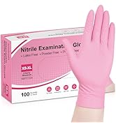 Schneider Nitrile Exam Gloves, 4-mil Medical Gloves Disposable Latex Free, Powder Free, Food Safe...