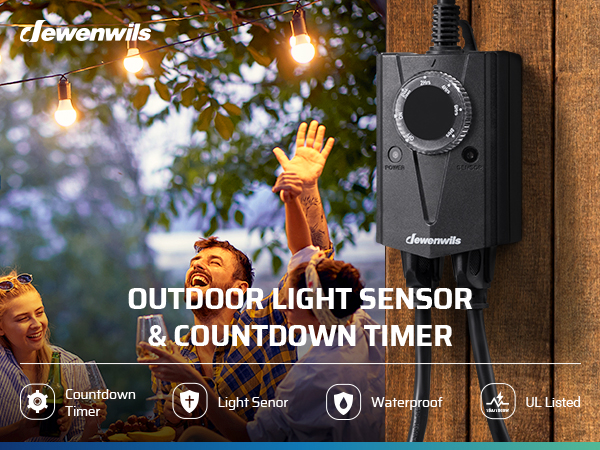 Outdoor Timer Outlet Waterproof