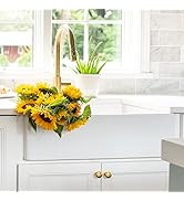 Sinkology Turner Crisp White Fireclay 30" Single Bowl Farmhouse Apron Front Undermount Kitchen Sink