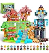 MUUHU 300PCS Magnetic Blocks - 0.8" Magnetic Building Blocks Toys for Kids Magnet Blocks Cubes Ga...