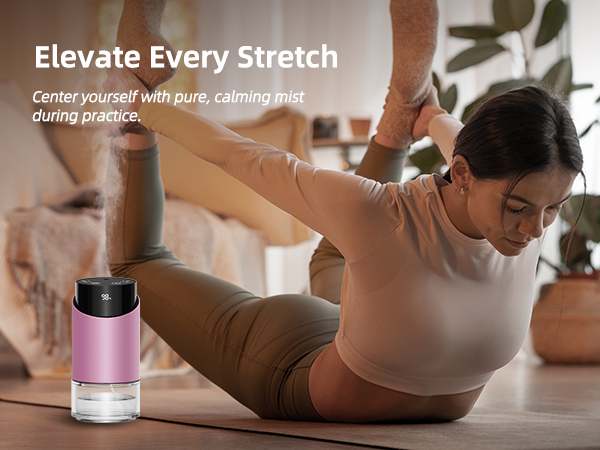 waterless diffuser essential oil scent aromatherapy portable battery operated home room office mini
