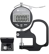 Neoteck Digital Thickness Gauge Set (Black, 0-0.5