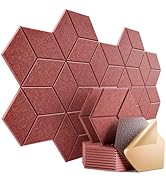 Dailycooper 12 Pack Self-adhesive Acoustic Panels 12