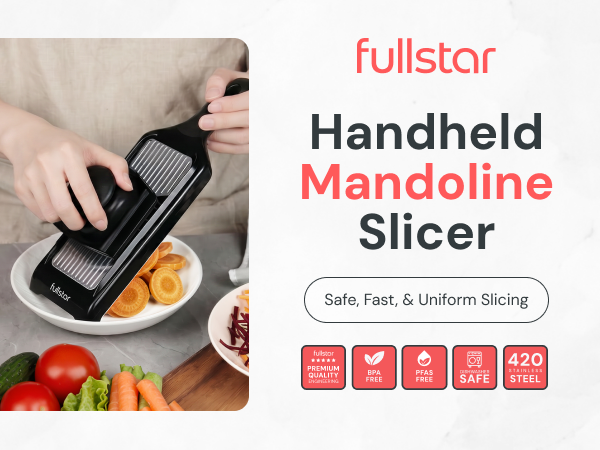 Fullstar Handheld Mandoline Slicer