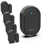 260ft Wireless Doorbell Detector Remote Door and Window Doorbell Detector 39 Ringtones 1 Doorbell...