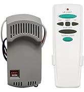 Hampton Bay Ceiling Fan Remote Control Kit, with Up and Down Light Remote Replacement for Hampton...