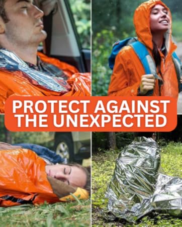 emergency sleeping bag - outdoor survival kit for families - modern needs survival