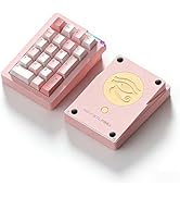 ZMX STARS21 Mechanical Number Pad,Aluminum CNC VIA/QMK Programmable Macro Numpad Gasket Hot Swapp...