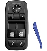 Master Power Window Switch Driver Side Compatible with 2015-2022 Dodge Challenger, Front Left Win...