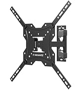C-MOUNTS Full Motion TV Wall Mount for Most 17-55 inch Flat Screen TVs &amp; Monitors with Swive,Exte...