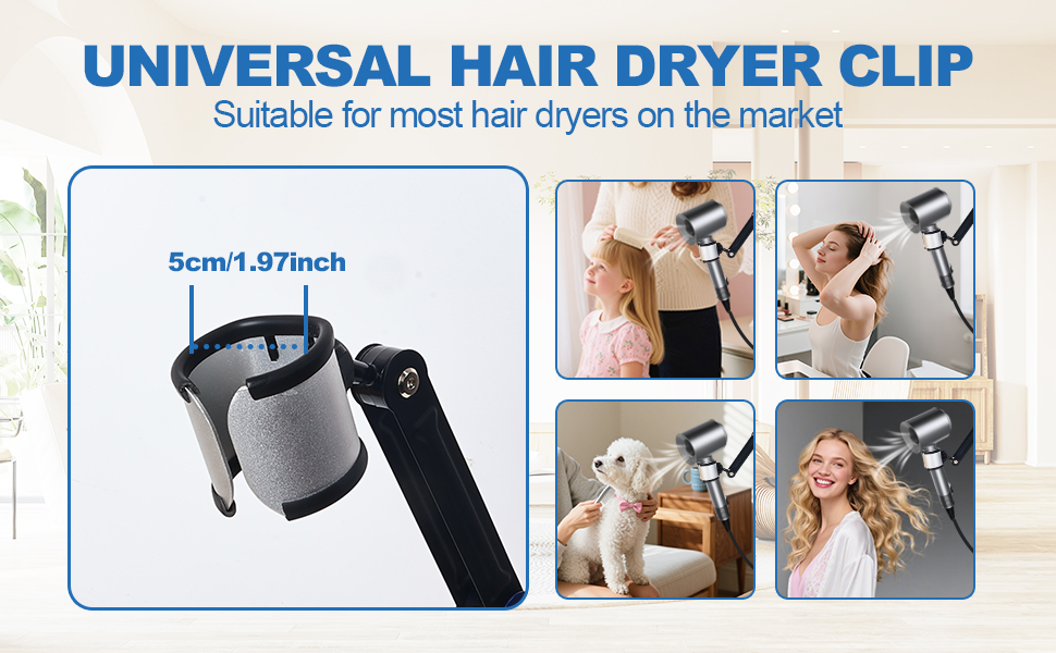 Hair dryer stand