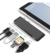 Surface Pro 9 Docking Station with 4K HDMI, USB-C Thunerbolt 4 (8K@30Hz Video+40G Data+100W Power...