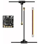 HGLRC ELRS 2.4G Receiver ExpressLRS with Omni-directional Antenna High Refresh Rate 500hz Low Lat...