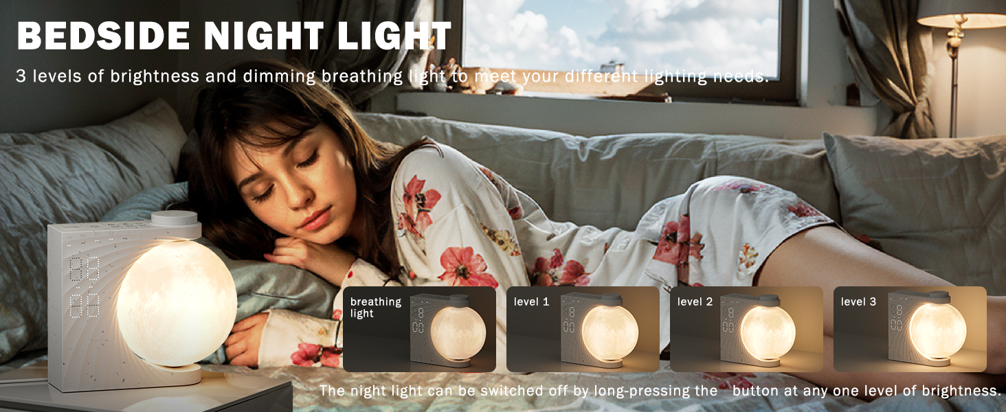 alarm clock with light