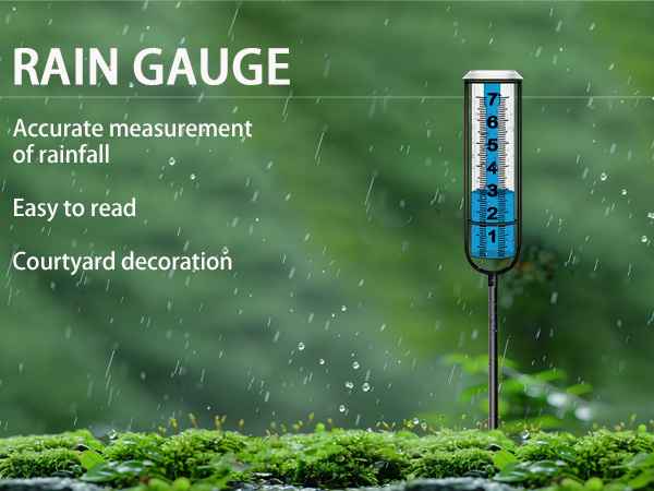hree-section Large rain gauge