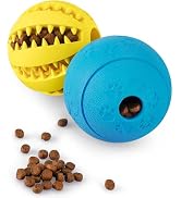 HIPPIH Dog Puzzle Toys 2 Pack, Dog Enrichment Toys for Large Dogs &amp; Small Dogs, Puppy Balls for T...