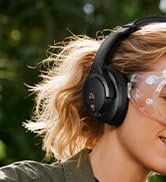 1Mii Y8+ Hybrid Active Noise Cancelling Headphones, 100H Ultra Playtime, Bluetooth 6.0 Over Ear, ...