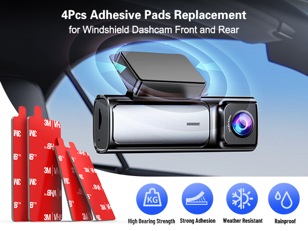 dashcam sticky pad