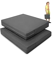 FASTMOMENT 2 Pcs Stadium Seat Cushions Waterproof Bleacher Seat Cushions Indoor &amp; Outdoor Seat Cu...